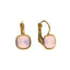 Camps & Camps Square Rose Earrings