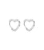MIAB Earrings - Cheeky Heart silver