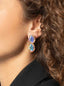 Lott Oorbellen Oval Waterfall Two Stones M Holo