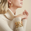 Gas Bijoux Earrings Leontia Hoops
