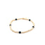 PScallme Bracelet Dot 5 Small Black