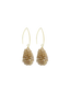 Lott Earrings Cone XS Raw - Champagne