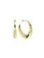 Lott Earrings Curved Creole M