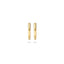 Blush oorringen 14k goud 7233YGO