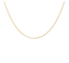NECKLACE ANNA + NINA LIFELINE PLAIN SHORT NECKLACE