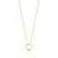 Blush necklace 14k gold 3083YGO
