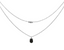 MAS Jewelz Necklace Double Blackstone