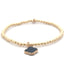PScallme Bracelet Clover Hang Black
