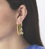 Anna + Nina Large Spiral Hoop Earrings