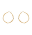 Anna + Nina Flower Crown Hoop Oorbellen