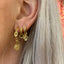 EARRINGS AROUND RINGS