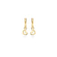 Blush earring 14k gold 9057YGO