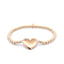 PScallme Bracelet Heart Big Plain