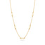 Blush necklace 14k gold 3102YGO