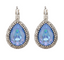 EARRINGS CAMPS & CAMPS DROP BLUE