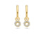 Blush earring 14k gold 9065YZI