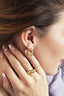Dangling Twist Earrings