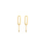Blush earrings 14k gold 7262YGO
