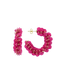 Lott Oorbellen Sequin Creole M - Fuchsia