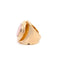 PScallme Ring Flat Stone Pink Light