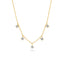 Blush necklace 14k gold 3157YZI