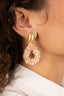 Lott Earrings Drop S - Old Pink/Pearl