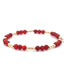 PScallme Bracelet Three 3 Bordeaux Red