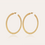 Gas Bijoux Earrings Bolduc Hoop Large
