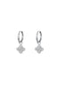 Zircon Clover Earrings
