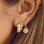 EARRINGS ANNA + NINA CLUSTER RING EARRING SMALL