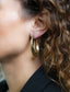 Lott Earrings Curved Creole M