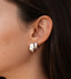 MIAB Earrings - Chubbie Click silver