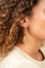 Lott Earrings Squeezed Drop - Natural Mix