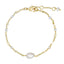Pure by Nat Bracelet Lily Mother of Pearl