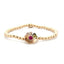 PScallme Bracelet Flower Sweet Fuchsia