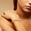 Gas Bijoux Bracelet Orphee - White Mother of Pearl