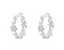 Anna + Nina Flower Crown Hoop Oorbellen