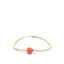 PScallme Bracelet Heart Spring 2mm Peach