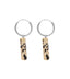 MIAB Earrings - Dalmation Rounds silver