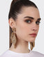 Olivia Dar Earrings Leaf Gold