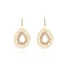 Lot Oorbellen Drop Crystal S Nude