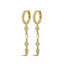 Karma Earrings Hinged hoops LIZZY