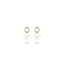 Blush oorbedel 14k goud 9046YPW