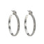 Camps & Camps Creole Silver Earrings