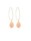 Lott Earrings Drop M Peach