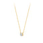 Blush necklace 14k gold 3049YZI