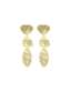 Lott Oorbellen Stone Shape Triple