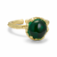 Pure by Nat Ring Large Round Green Hydro