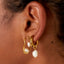 EARRINGS CLASSY PEARL