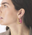 Anna + Nina Large Spiral Hoop Earrings